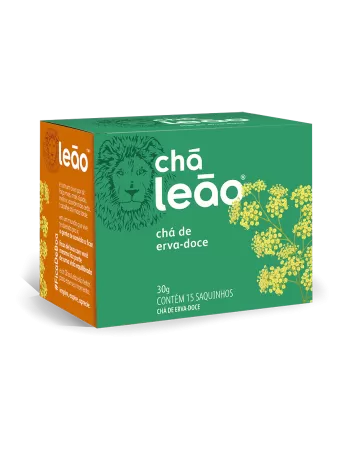 Chá Leão Erva Doce 15 Sachês de 2,0g