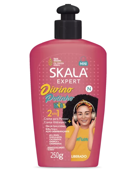 Skala Creme Pentear Divino Potinho 2 em 1 250g