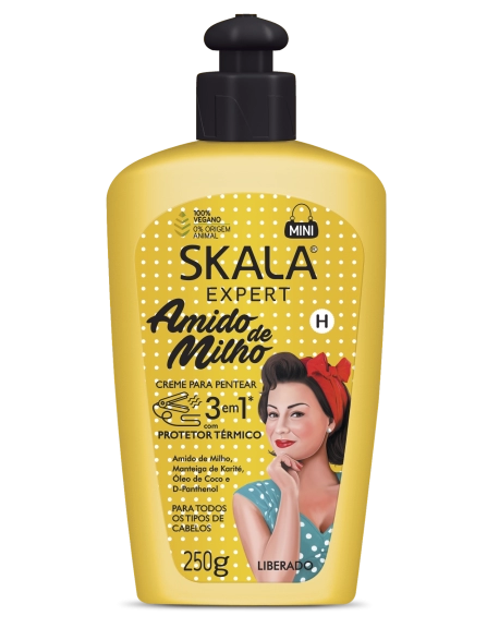 Skala Creme Tratamento Amido Milho 250g