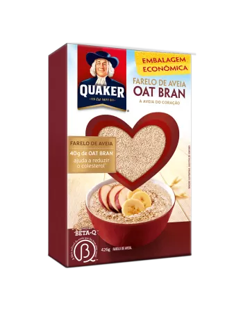 Aveia Quaker Oat Bran 426g