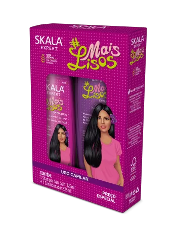 Skala Shampoo + Condicionador Mais Lisos 325ml