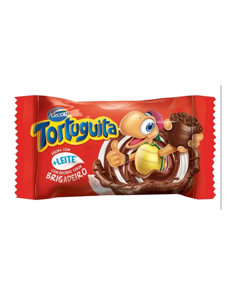 Tortuguita Brigadeiro 372g Display com 24 unidades de 15,5g