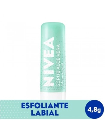 NIVEA Scrub Esfoliante Labial Aloe Vera 4,8g