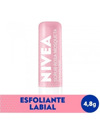 NIVEA Scrub Esfoliante Labial Rosa Mosqueta 4,8g