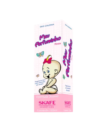 Skafe Colônia Infantil Meu Perfuminho Rosa 120ml