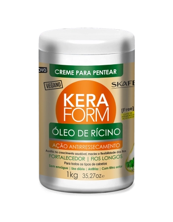 Creme para Pentear Keraform Óleo de Rícino 1kg