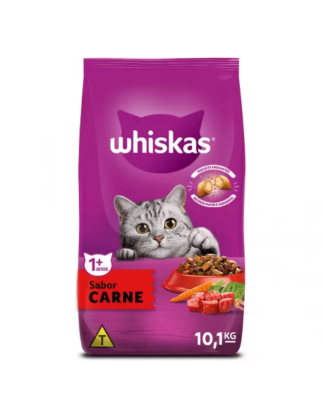 WHISKAS® Adulto Sabor Carne 10,1kg