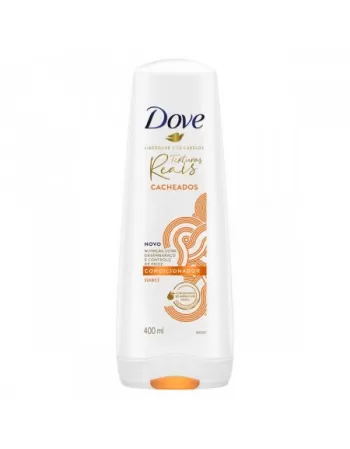 Dove Condicionador Texturas Reais Cacheados com Óleo de Babosa 400ml