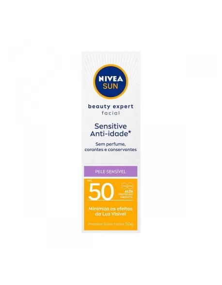 NIVEA PROT SOLAR FACE SENS FPS50 50G (12)