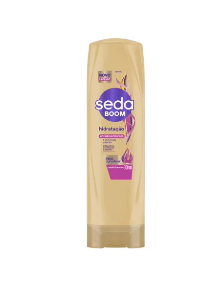 Seda Condicionador Pro Curvatura Boom Hidratação Ultradesembaraço 300ml